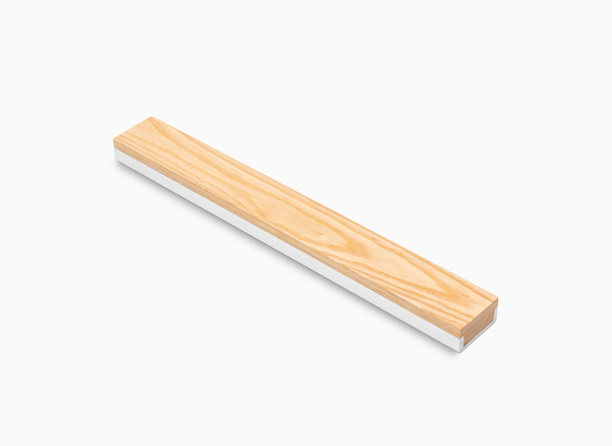 Misen Magnetic Knife Strip in ash wood