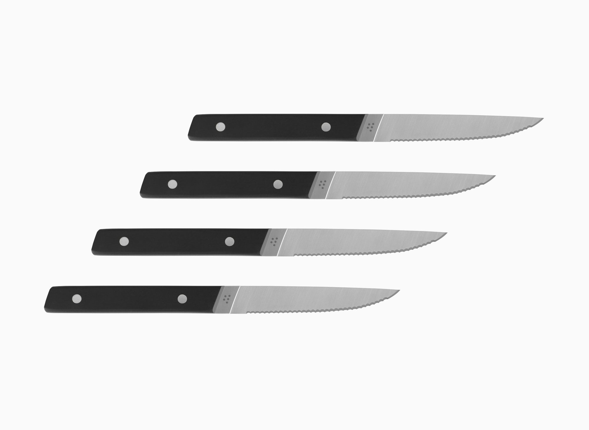 Misen Steak Knives in black