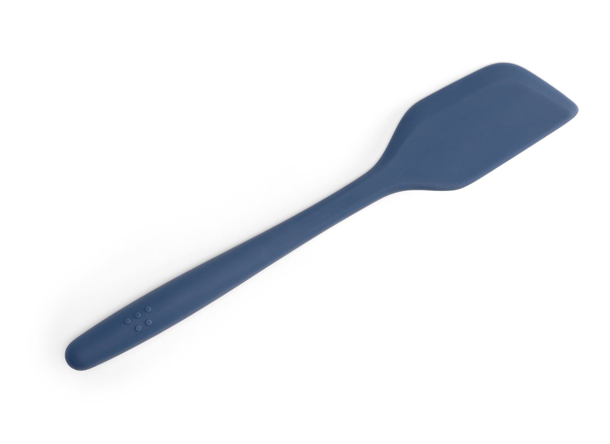{{blue}} A Blue Misen Mixing Spatula on a white background.