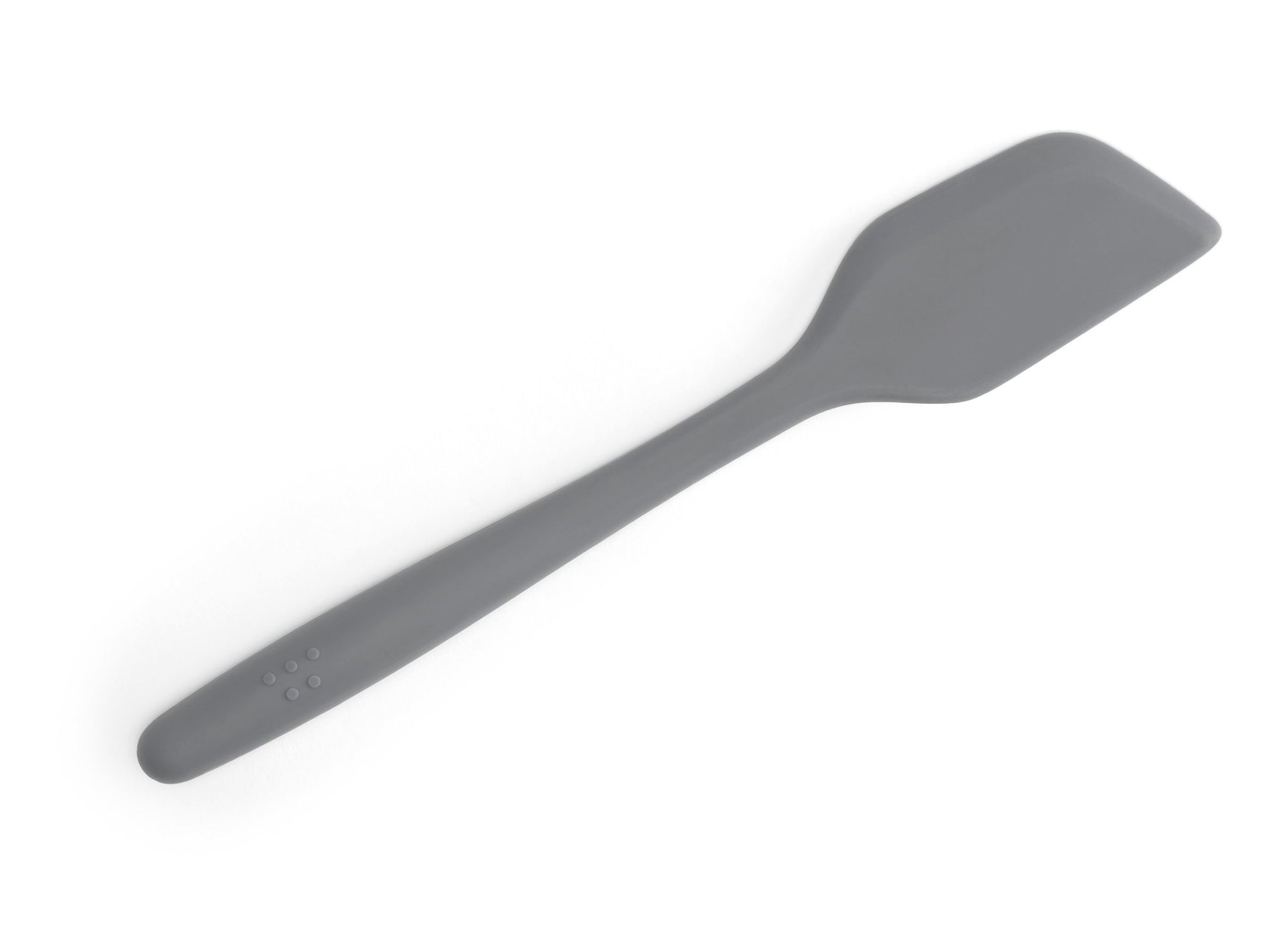 {{gray}} A Grey Misen Mixing Spatula on a white background.