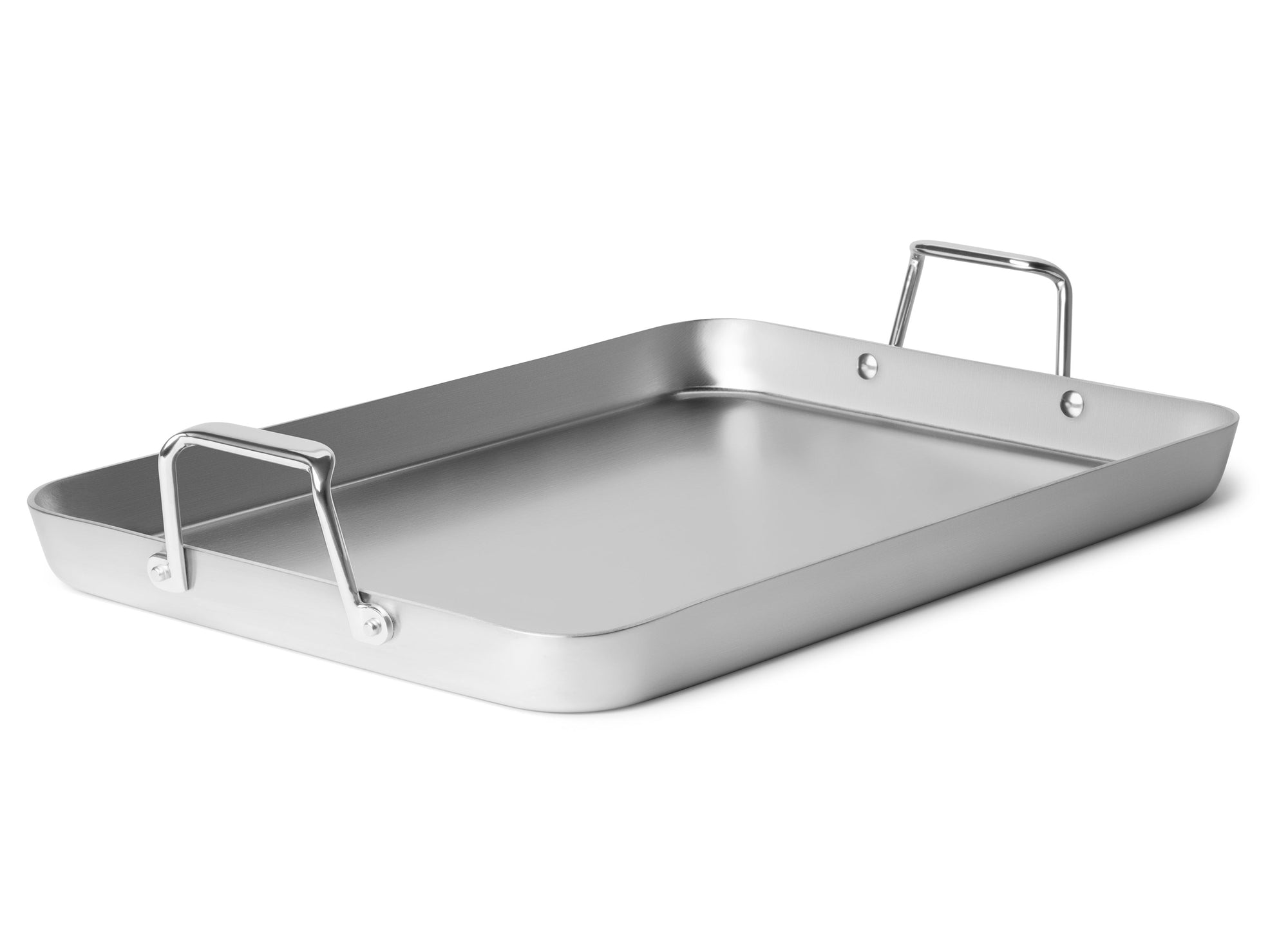 {{oven}} A Misen Roasting Pan at an angle, on a white background. 