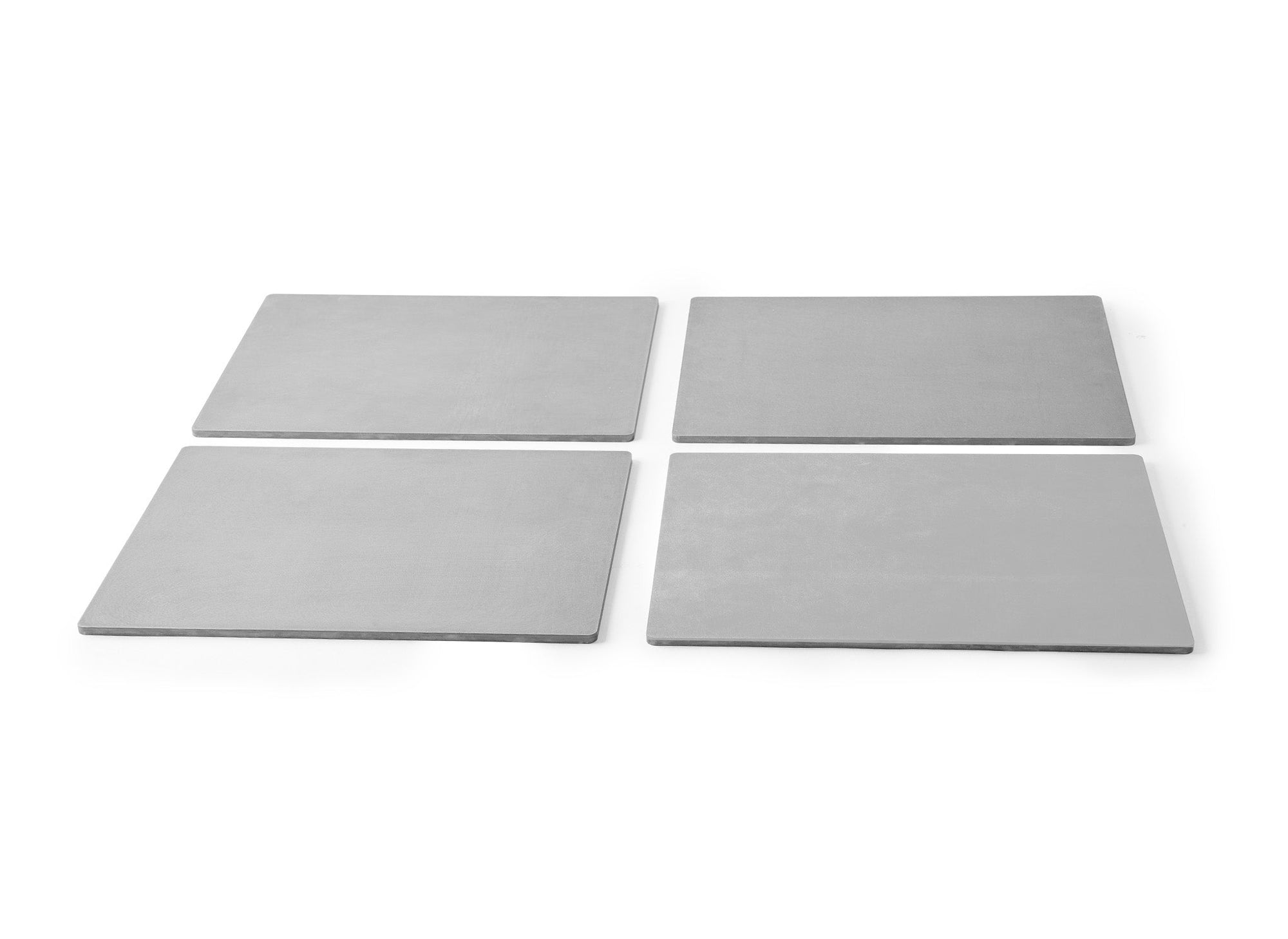 {{4-pack}} A set of four Misen Oven Steels, arranged in a rectangle.
