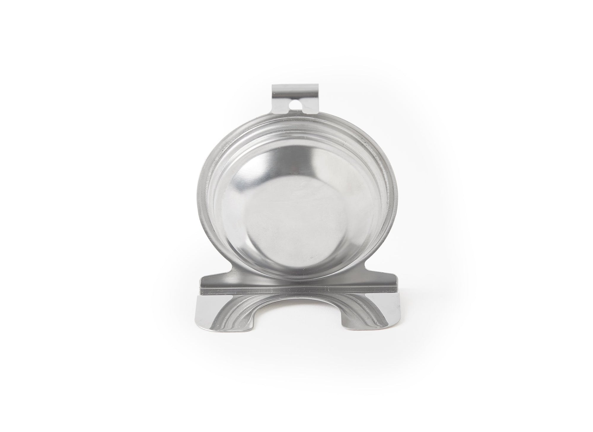 {{dial}} The back side of the stainless steel Misen Oven Thermometer on a white background. 