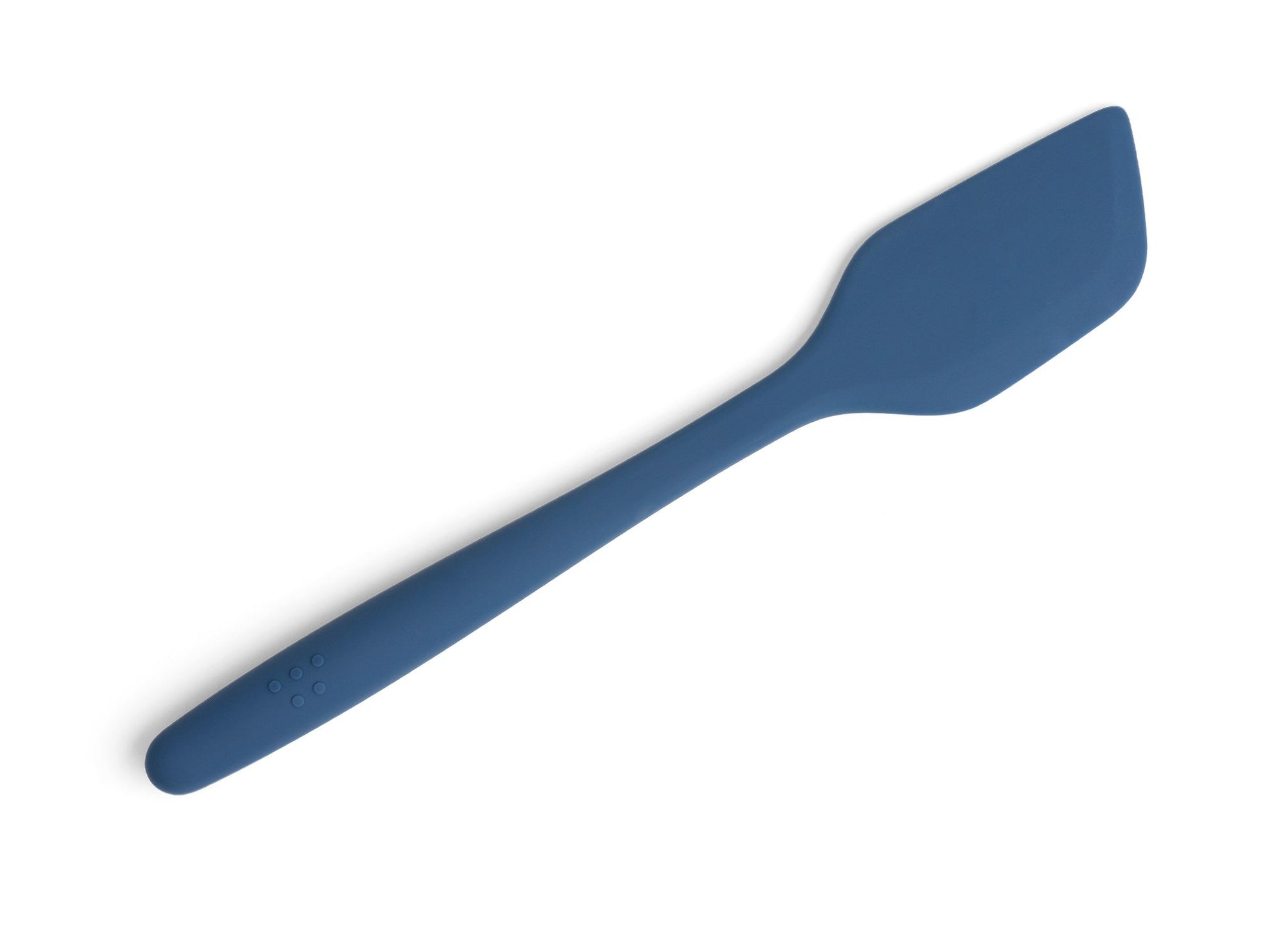 {{blue}} The steel blue Misen Spatula pairs well with the Misen Nonstick Pan since it doesn't leave scratches.