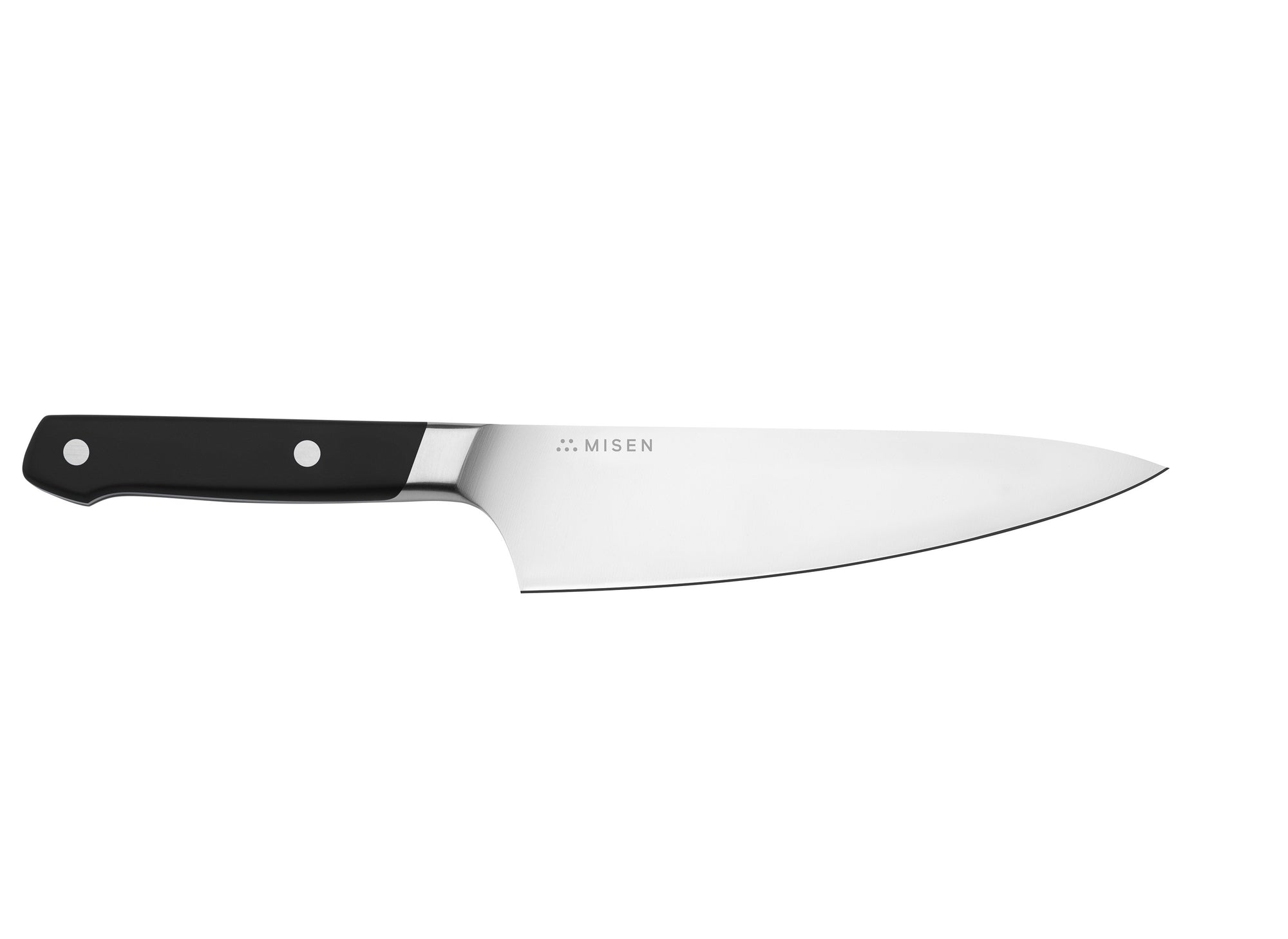 Misen Short Chef's Knife in black