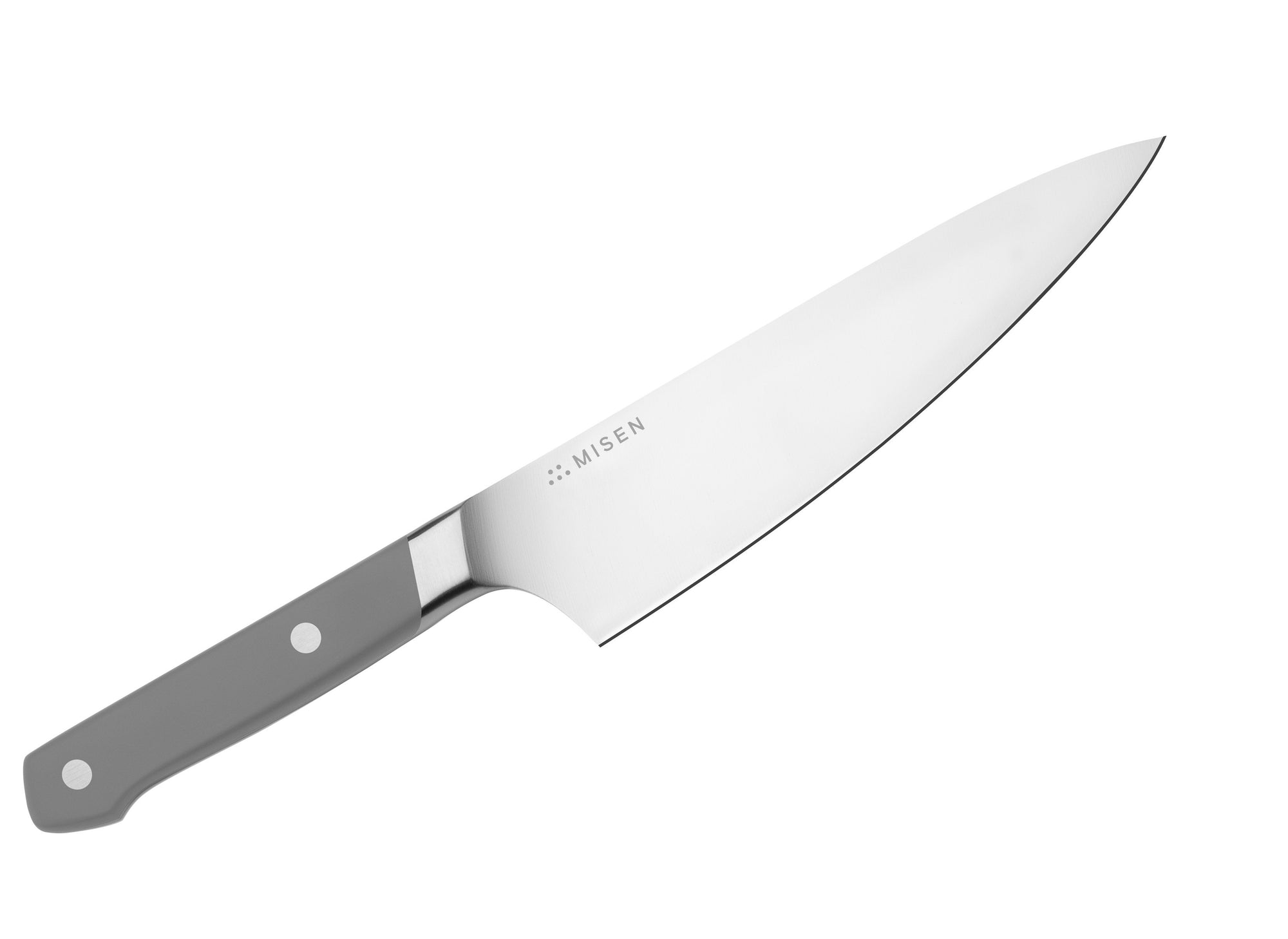 {{gray}} Misen Short Chef's Knife in gray