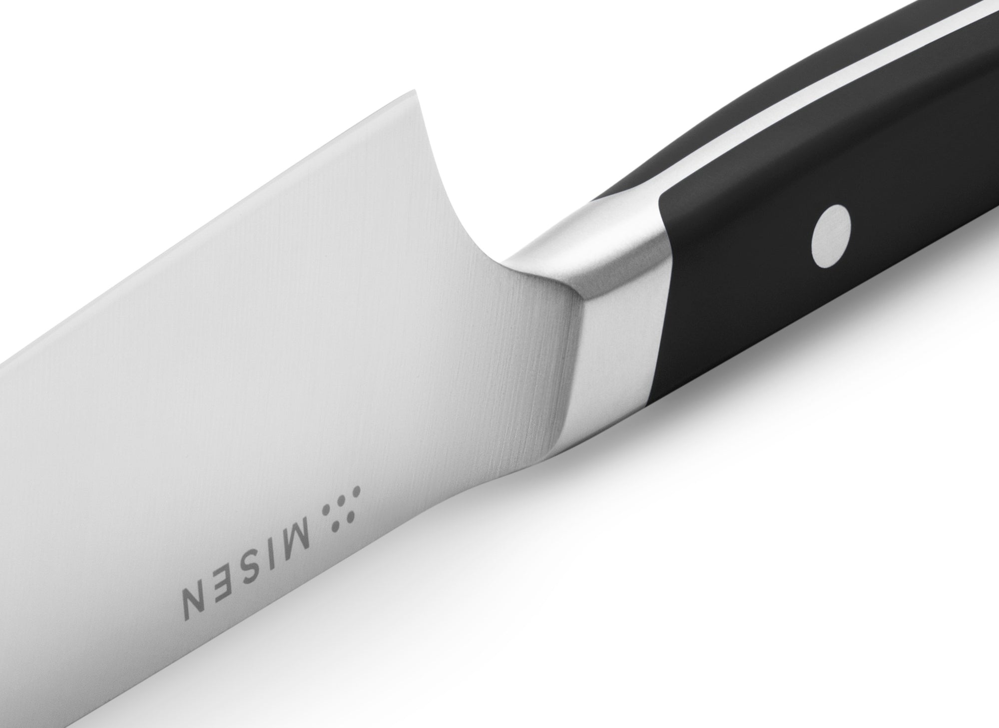 {{black}} Heel of Misen Chef's Knife in black
