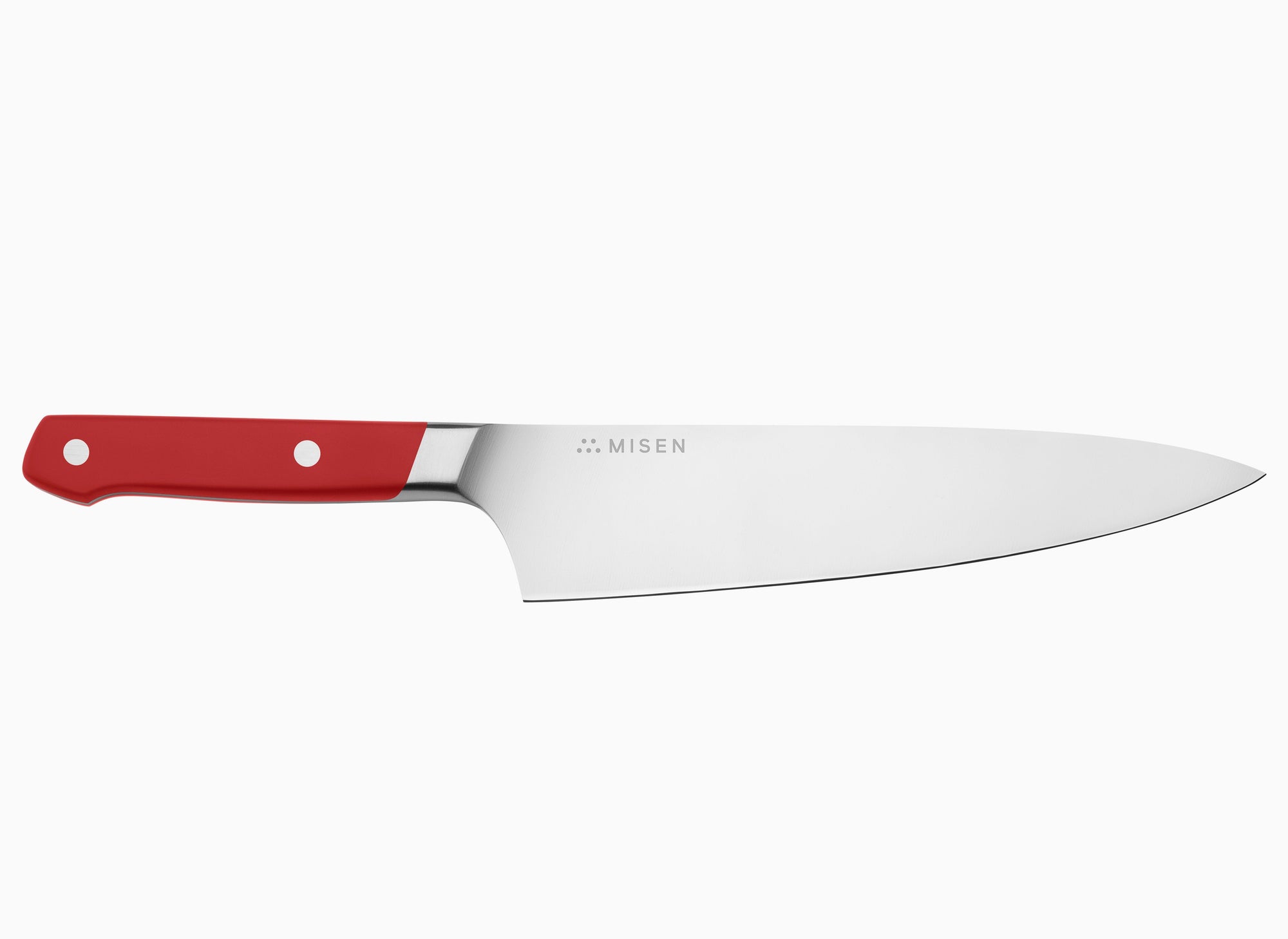 Misen Chef's Knife in red