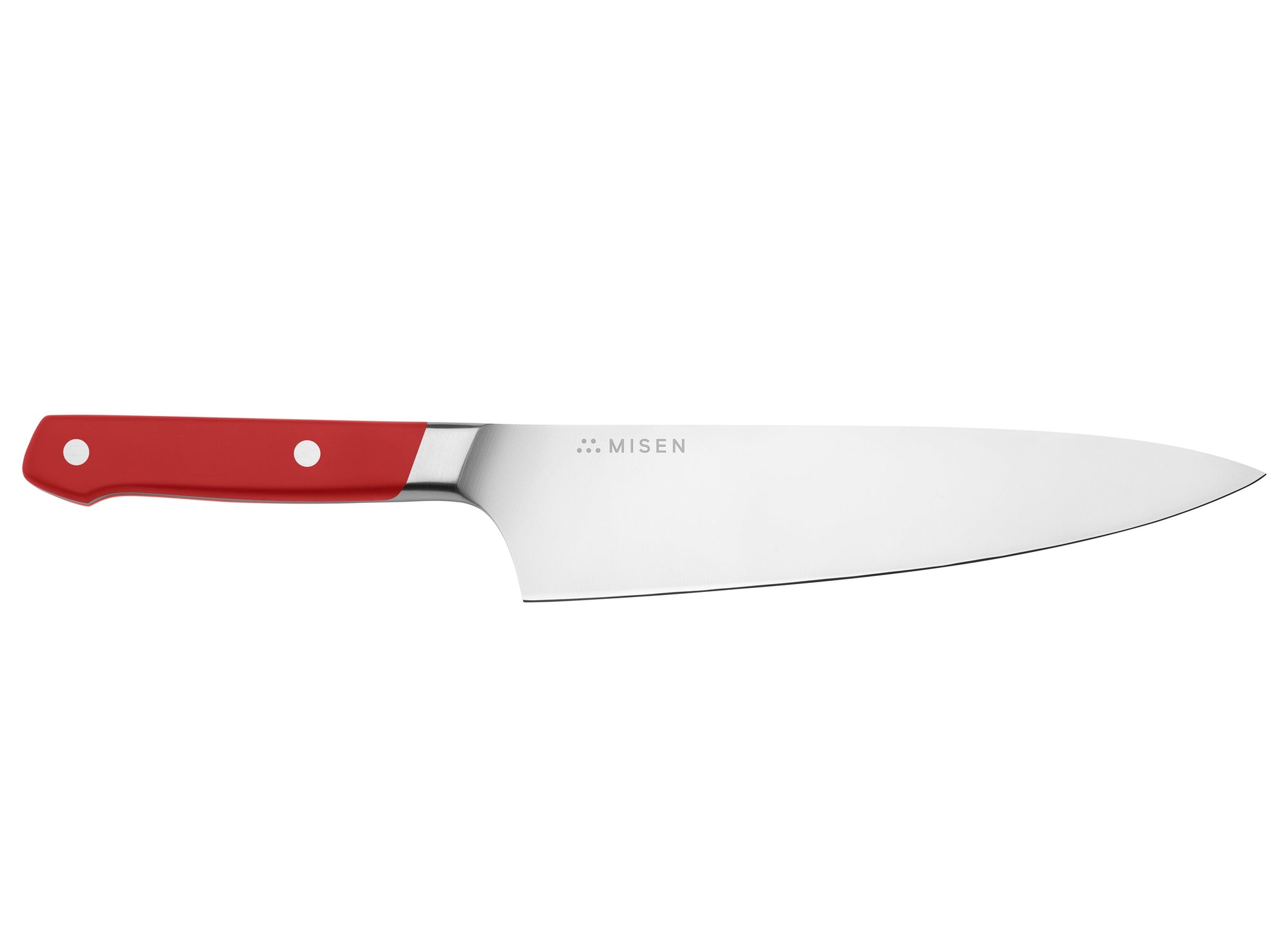 Misen Chef's Knife in red