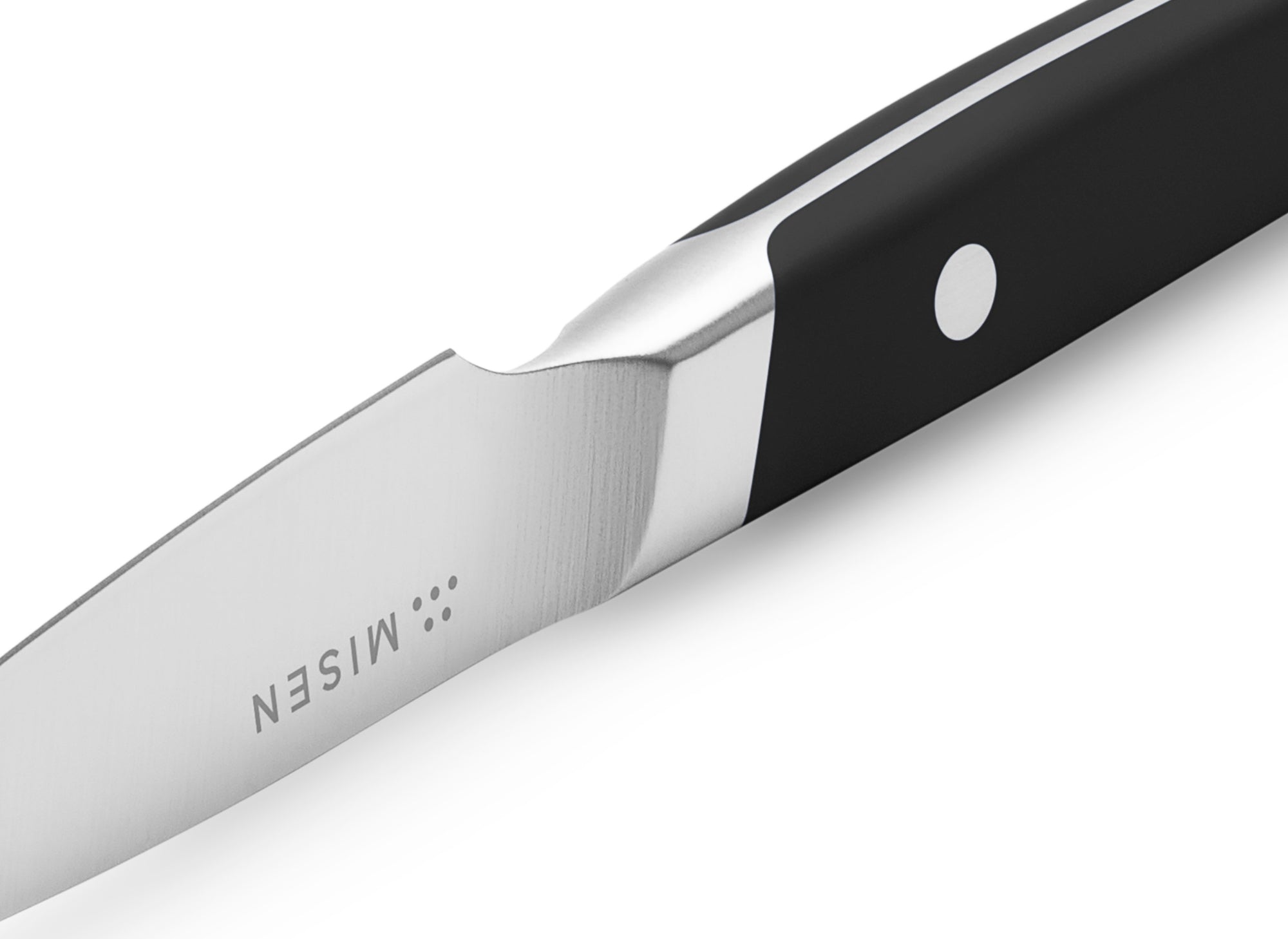 {{black}} Heel of Misen Paring Knife in black