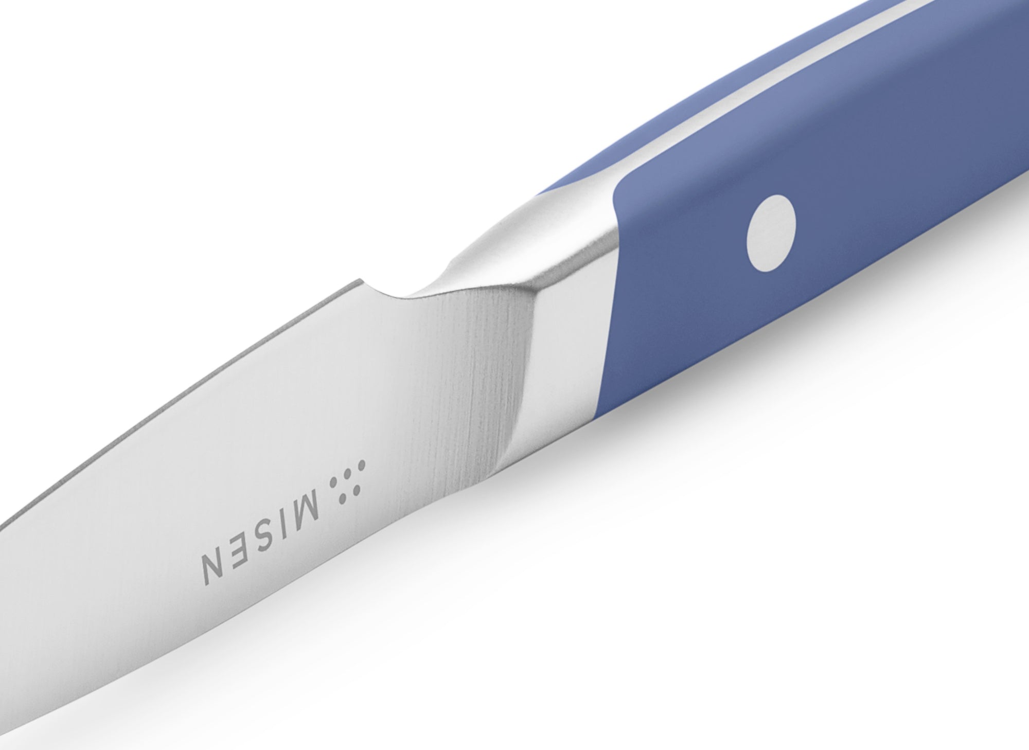 {{blue}} Heel of Misen Paring Knife in blue