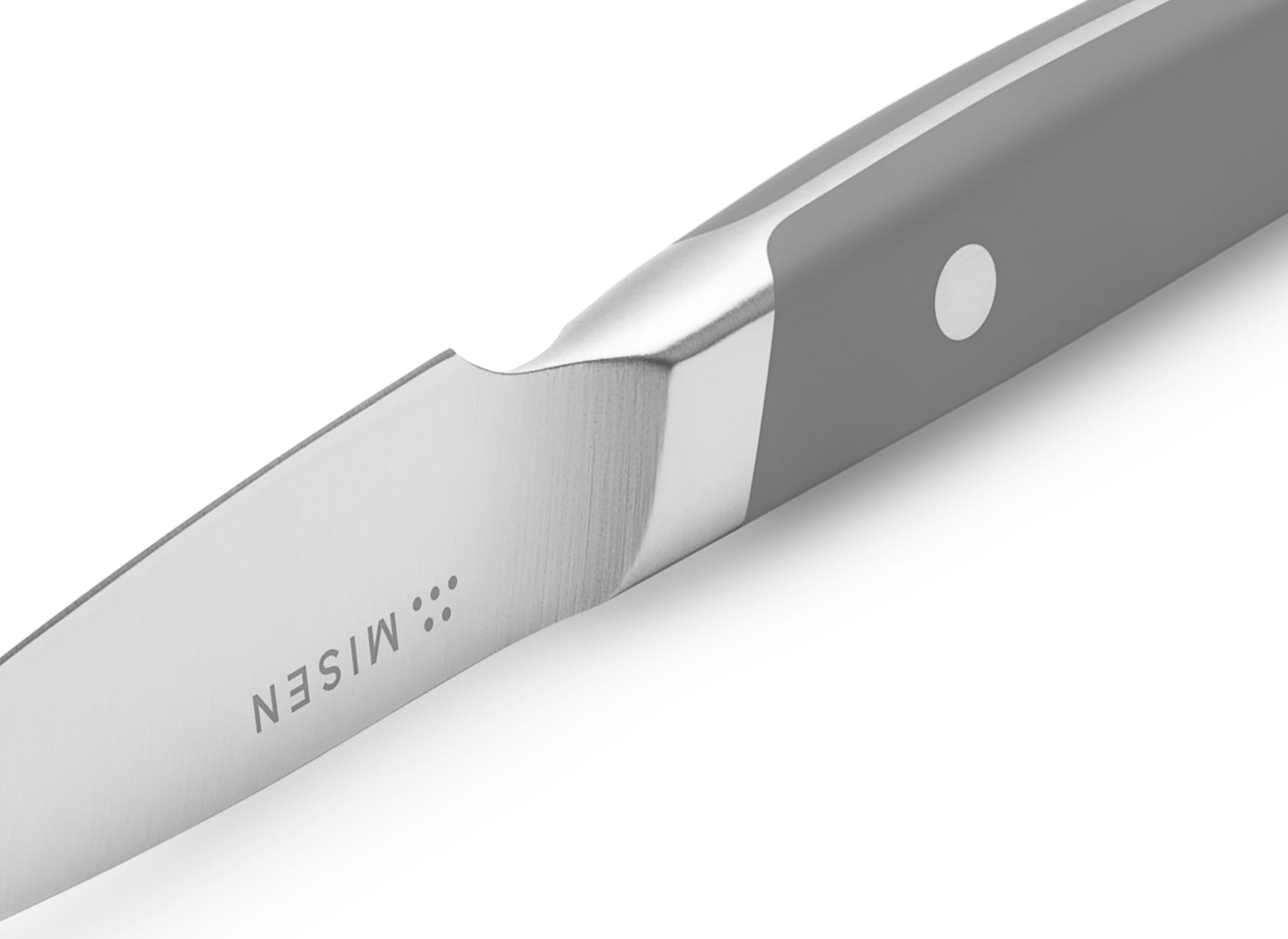{{gray}} Heel of Misen Paring Knife in gray