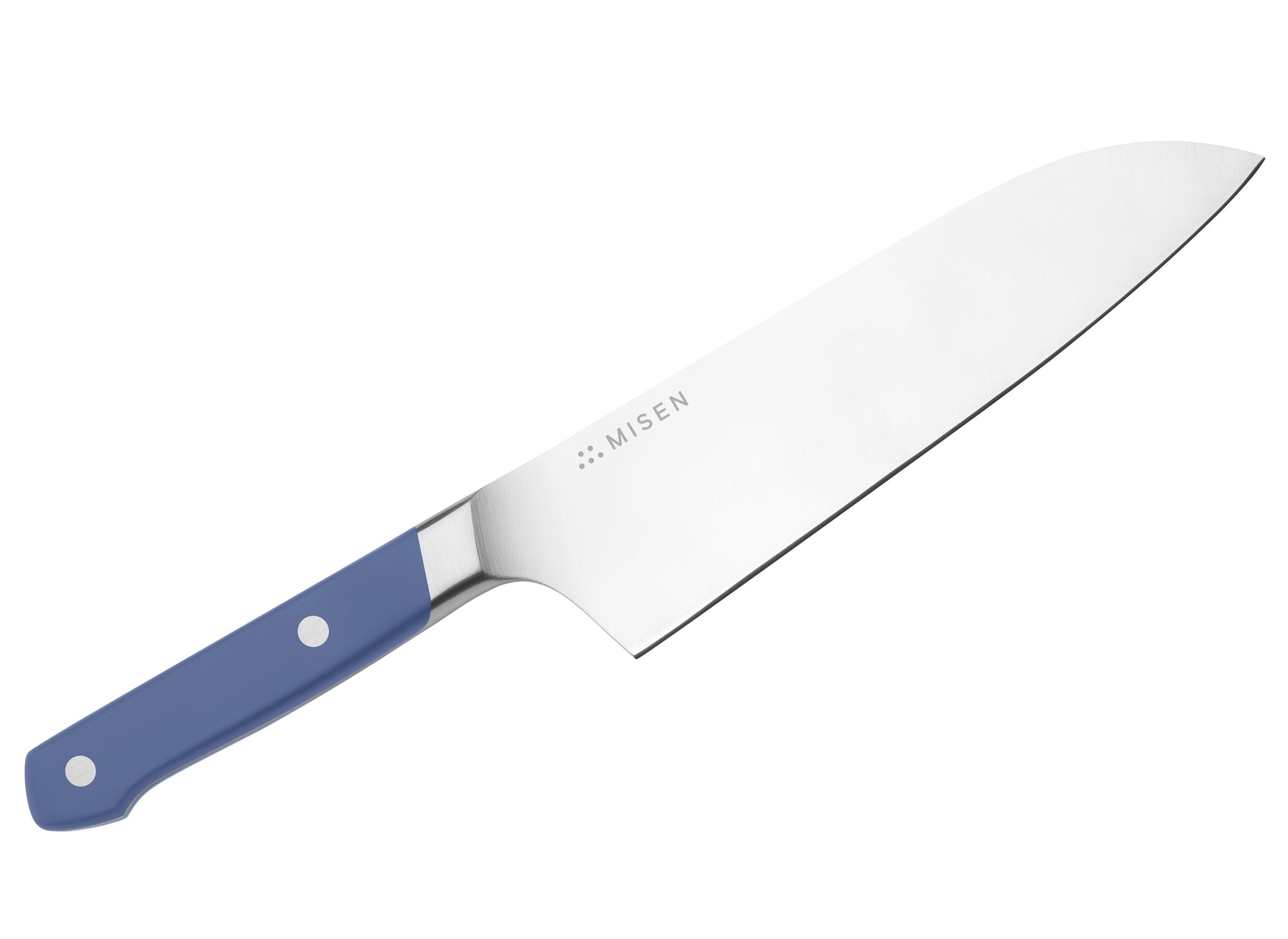 {{blue}} Misen Santoku Knife in blue