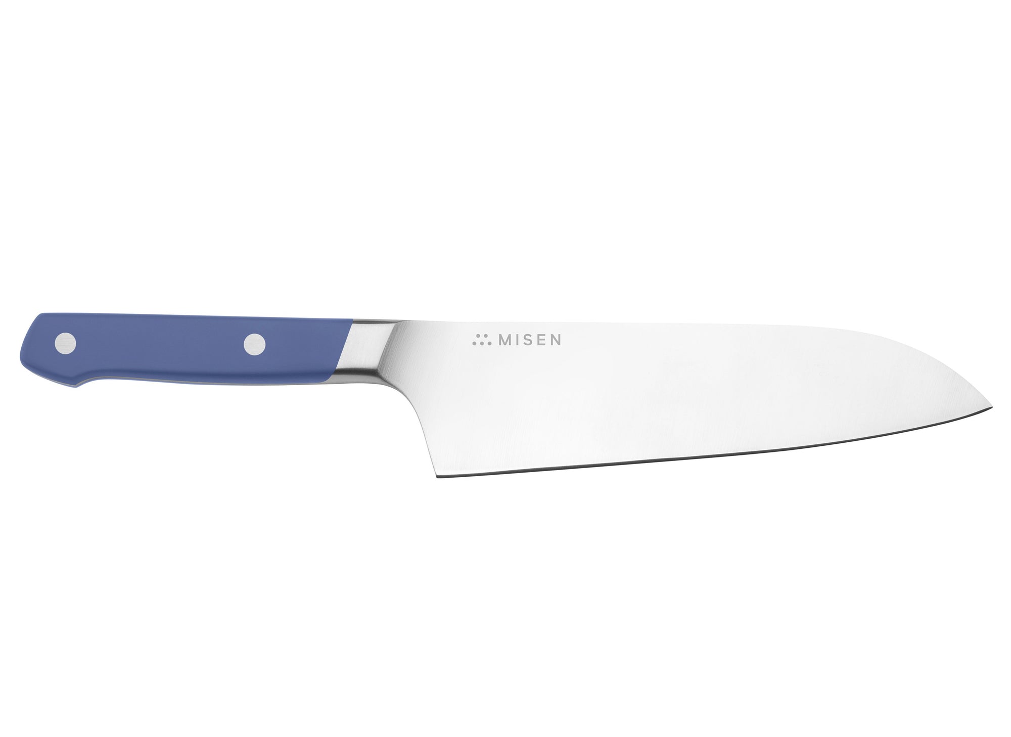 Misen Santoku Knife in blue