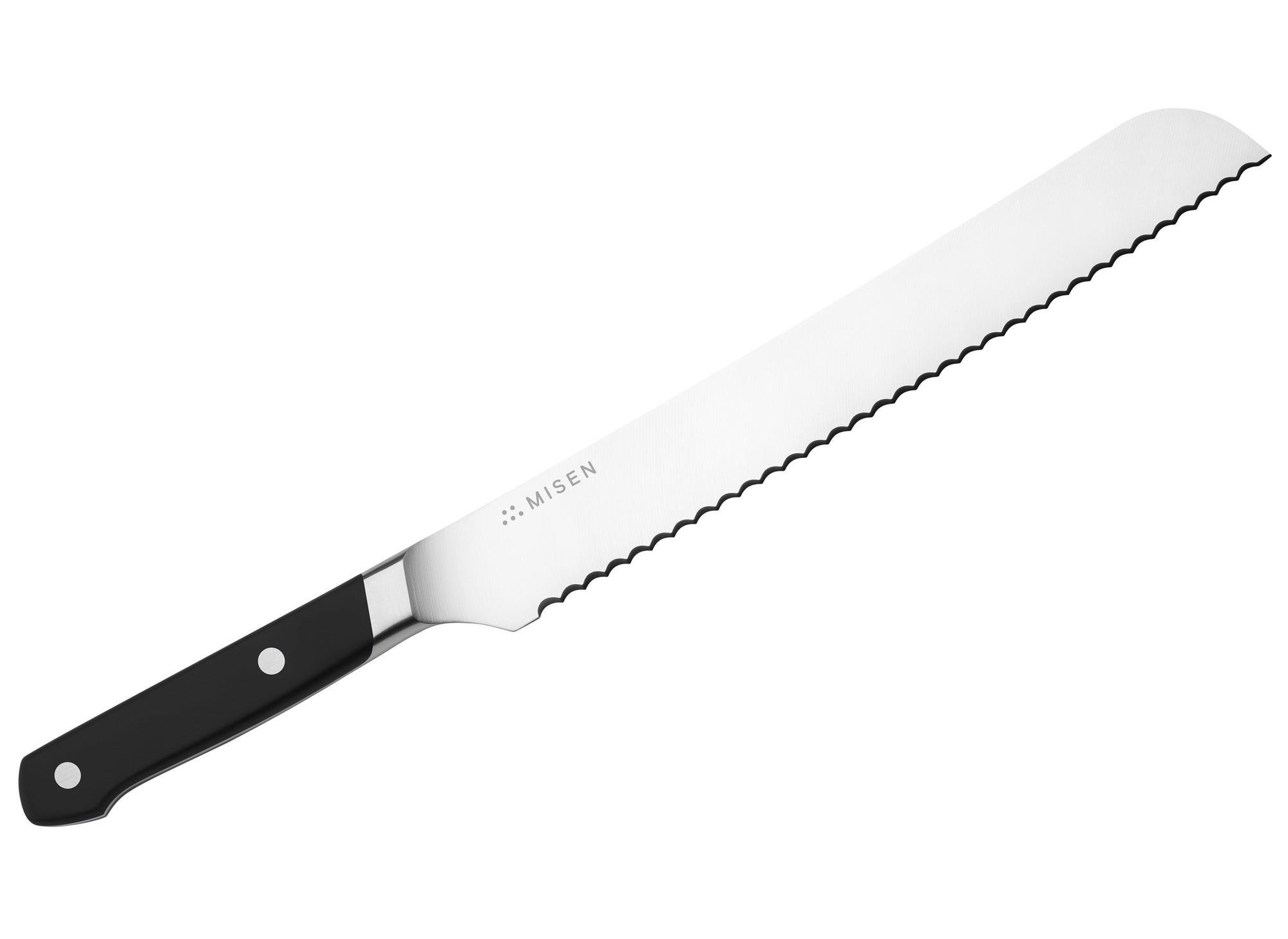 {{black}} Misen Serrated Knife in black