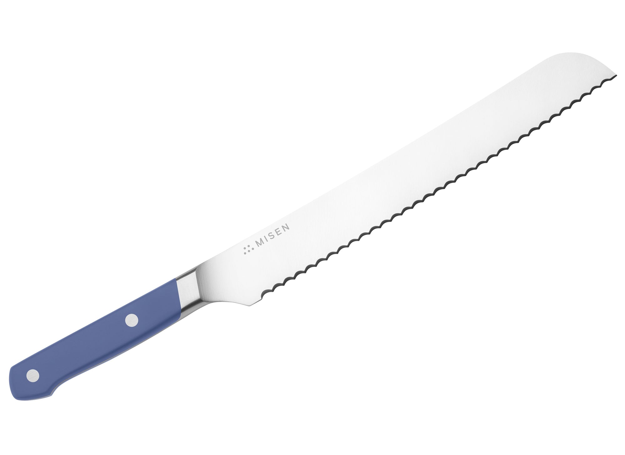 {{blue}} Misen Serrated Knife in blue