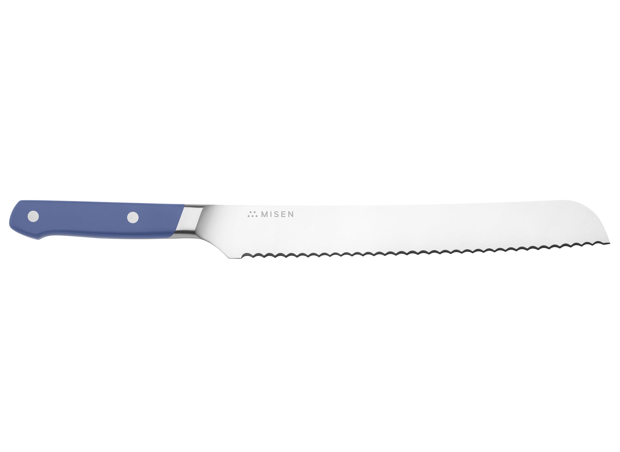 Misen Serrated Knife in blue