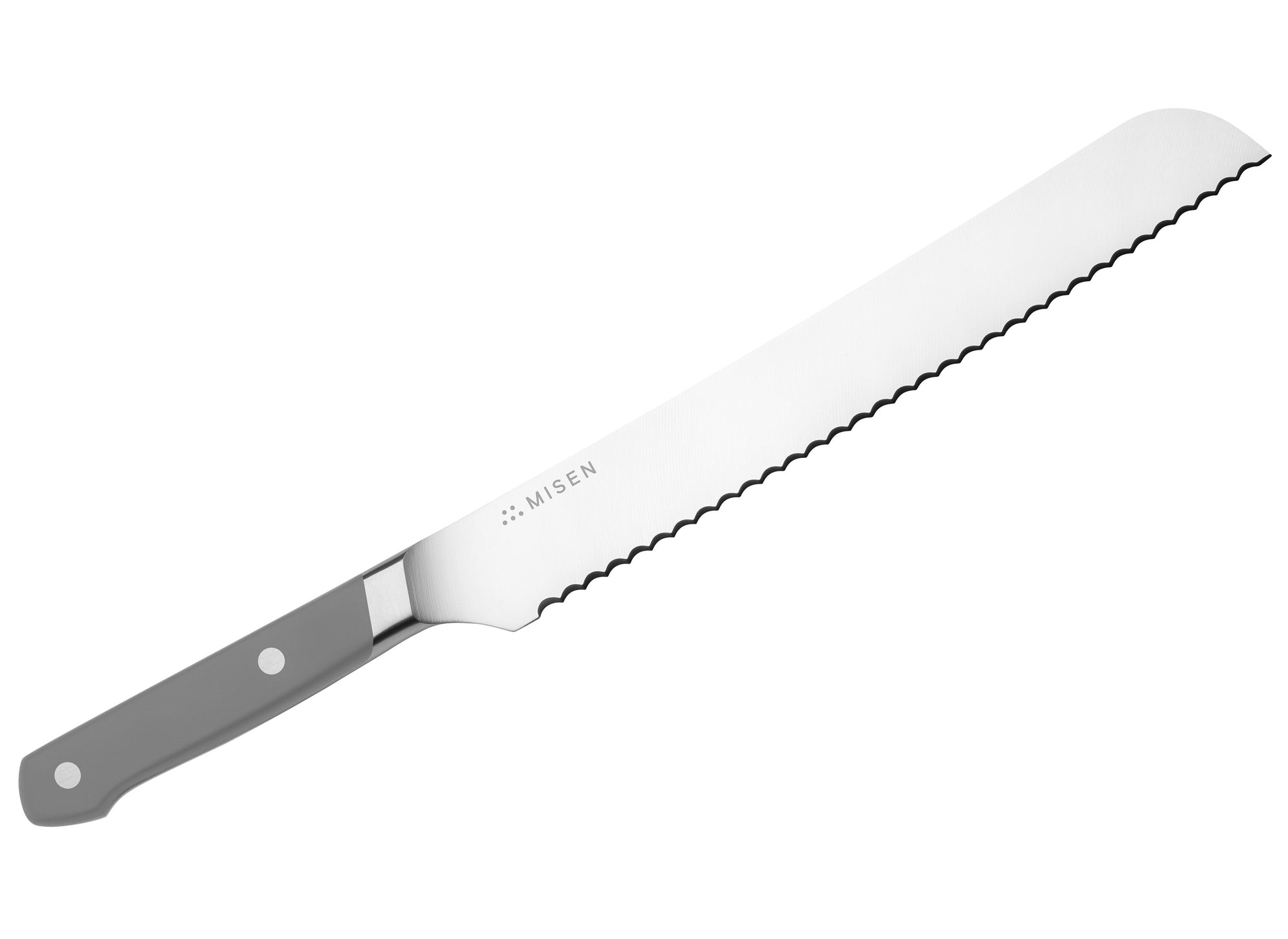 {{gray}} Misen Serrated Knife in gray
